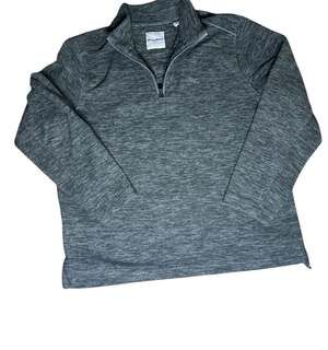 Tommy Bahama Cloud Peak Half Zip Pullover Fleece Mens xl gray